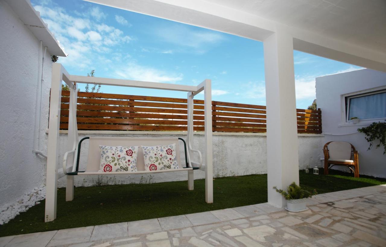 Villa Evas House 7 Mins Walk To Beach Stavrós Exterior foto