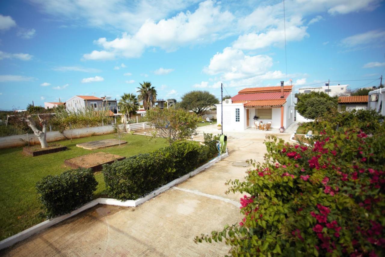 Villa Evas House 7 Mins Walk To Beach Stavrós Exterior foto